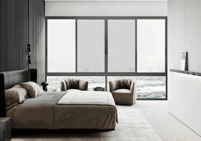old aluminum sliding windows